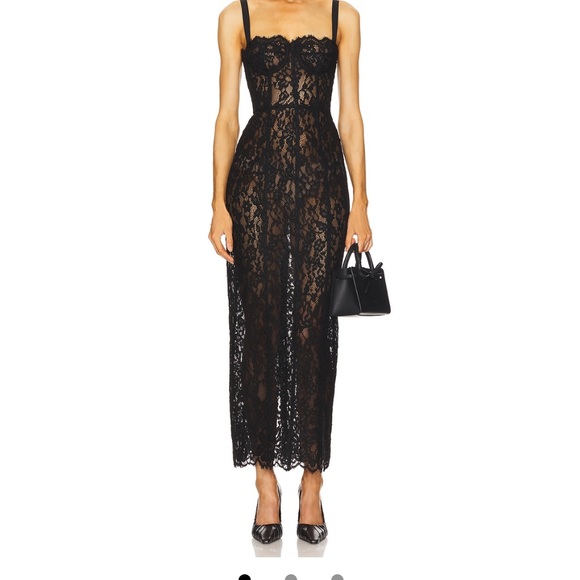 Helsa Dresses & Skirts - Elegant Black Lace Dress